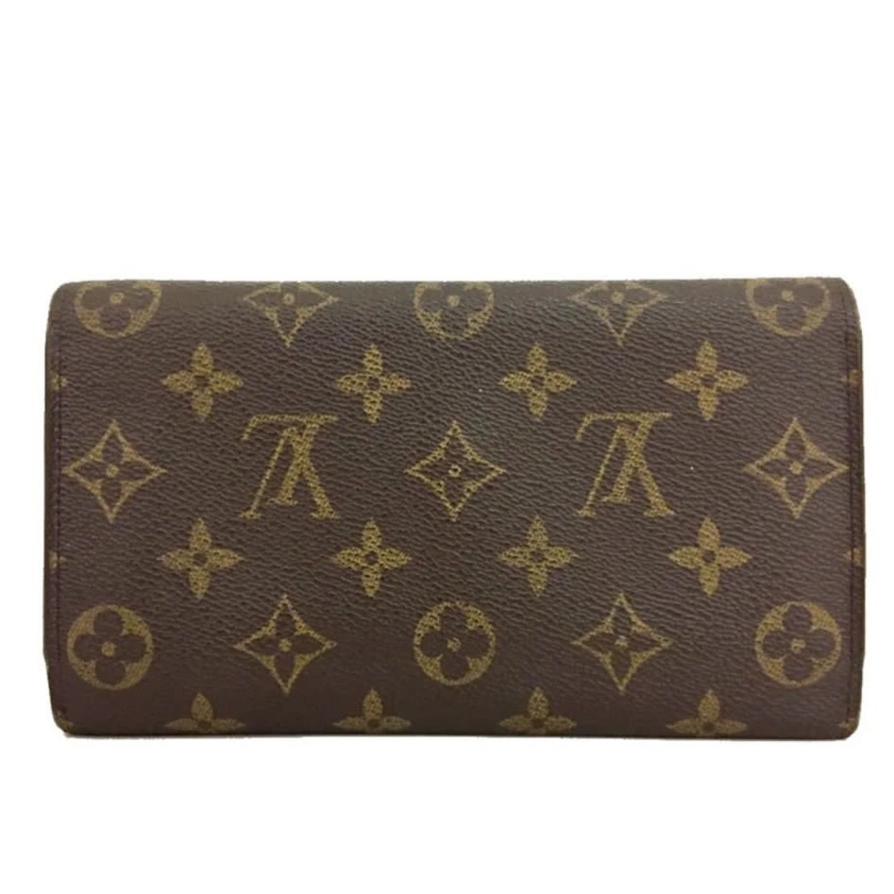 Authentic Louis Vuitton Monogram Porte Tresor International Trifold Long Wallet - Picture 3 of 9
